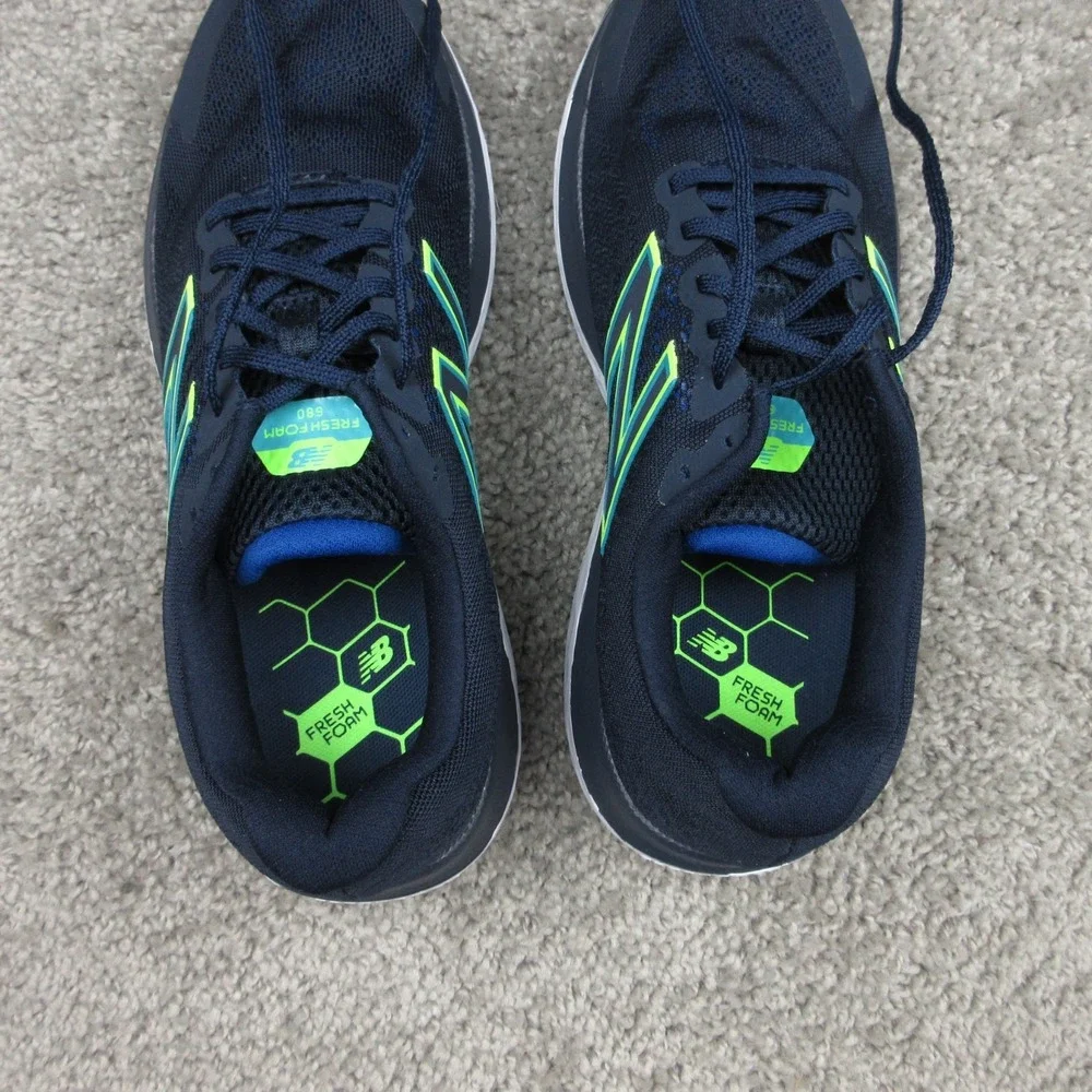 New Balance Sneakers Mens Size 7.5 US Blue Fresh Foam 680 Running Shoes Trainers